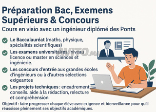 Concours Maths-Physique-Génie Civil 