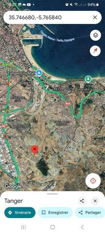 Terrain titrè 45 mlion 100 métre lotisement 