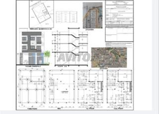 Terain 108met avec autorisation lotis 3min malbata 