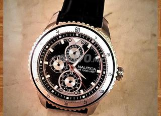 Montre Luxueuse Cuir Nautica 
