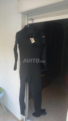 Combinaison surf néoprène 4/3 mm homme - 900 noir - 2