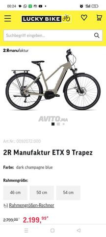 vélo électrique neuf 2R Manufaktur ETX 9 Trapez  