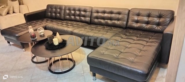 séjour fauteuil en cuir