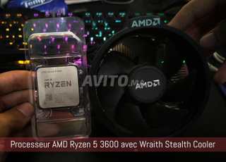 Processeur AMD Ryzen 5 3600 Wraith Stealth Cooler
