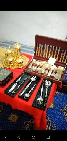 أواني تراثية رائعة مطلية بي ذهب 24 بحالة ممتازة