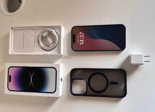 Iphone 14 pro 256 très bon état avec batterie 85