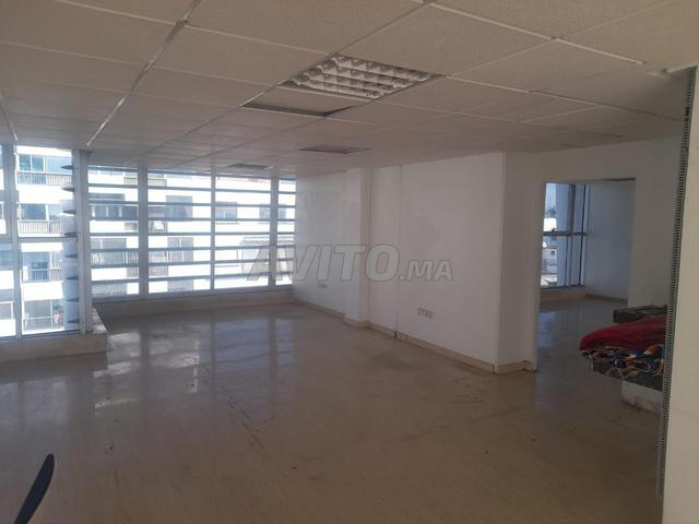 Plateau 2gd Open terse 130m2 à louer bd Zerktouni - 2