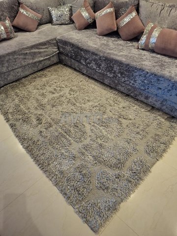 Tapis gris made in turquie