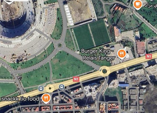 Terrain 100m2 R4 à vendre en face grand stade