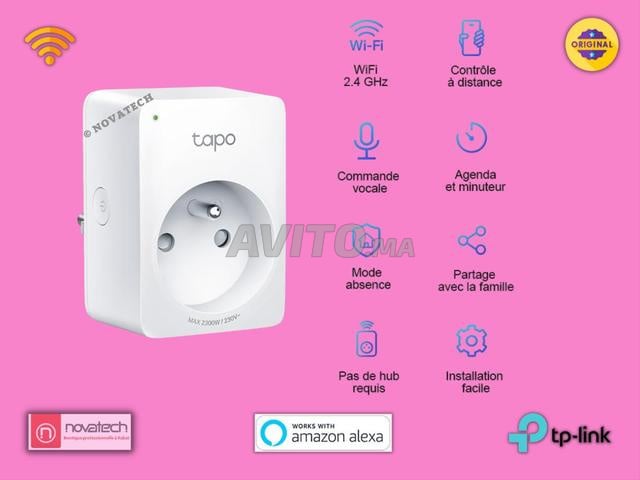 Prise Connectée TP-Link Tapo Mini Smart Wi-Fi - 2