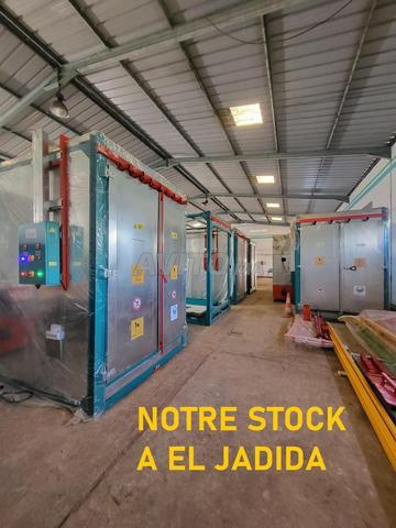 Four thermolaquage aluminium et verre - Maroc