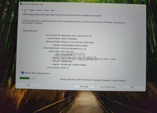 Pc portable MSI thin gf63 i7 11 eme 16 core