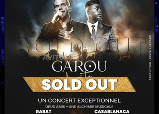 2 tickets pour le concert GAROU INVITE CORNEILLE