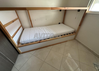 Lit enfant Ikea-Kura avec matelas