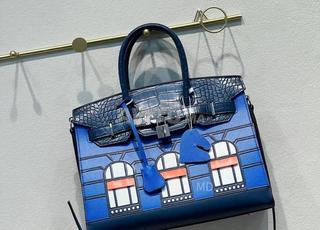 Blue Bag Hermès Birkin HR6541