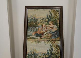 لوحة التطريز الفني المزخرف