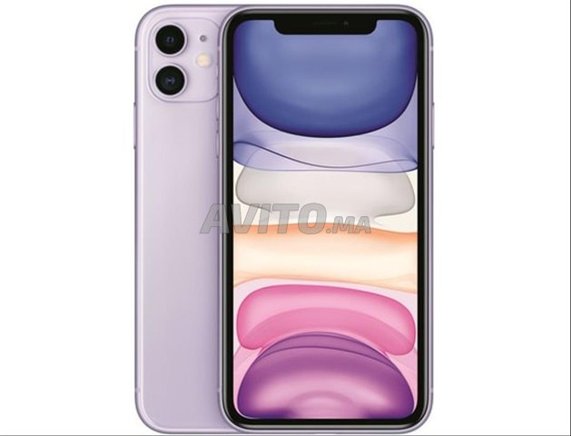 IPHONE 11 MAUVE 64G 100Battery