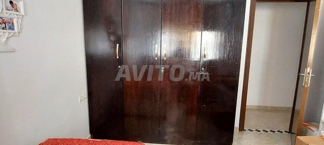 Armoire 4 portes 200 cm en bois de hêtre massif
