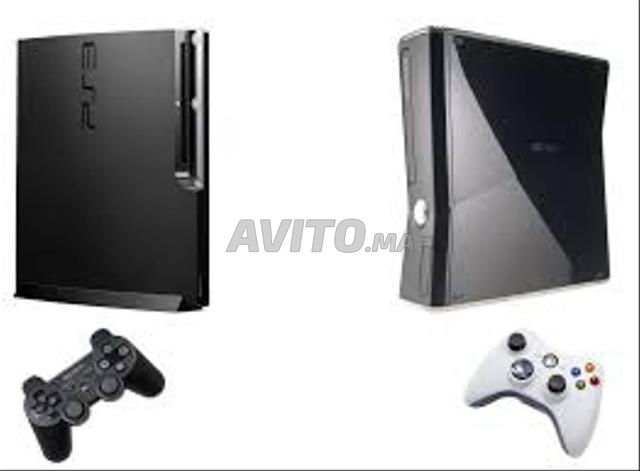 بيع البلاي 3 والاكس بوكس 360 سليم والبلايستيشن 2