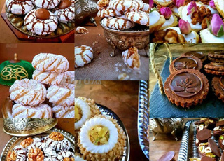 حلوى مغربية متنوعة