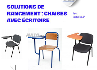 CHAISE ISO AVEC TABLE ECRITOIRE 