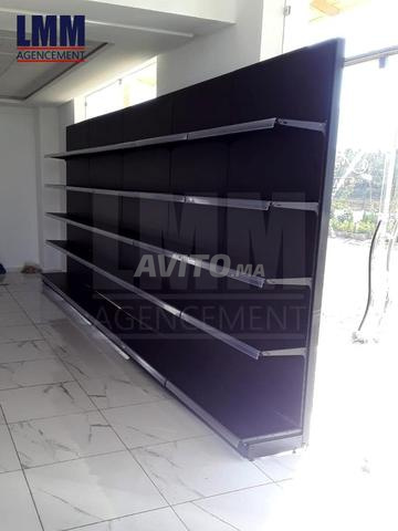 rayonnage mural Casablanca - 2