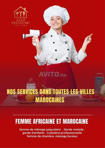 👩‍🍳 Cuisinières à domicile 🧺 Entretien & lavage