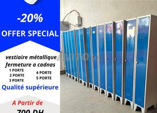 vestiaire métallique multiporte a fés