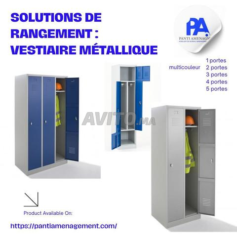 casier vestiaire en métallique a Kénitra en stock