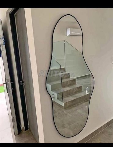 miroir décoratif en polyester grande dimension 