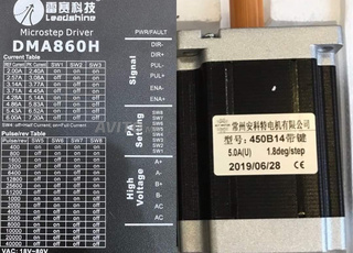 Moteur pas a pas nema 34 cnc 