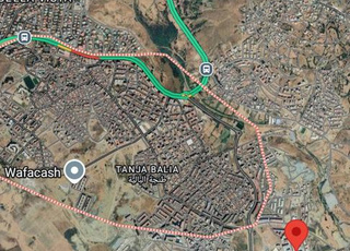 Terrain 100 métre lotisement ibtihal 