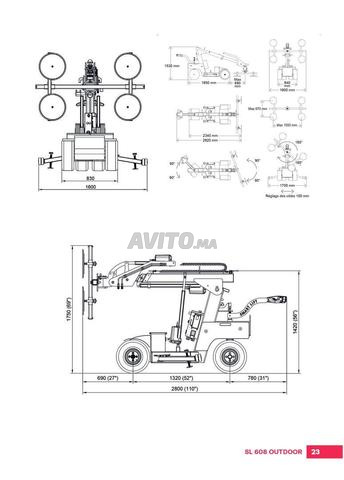 À LOUER – SMART LIFT SL 608 OUTDOOR