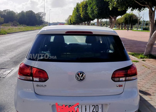 Volkswagen Golf 6 Diesel Manuelle 2013 à Kénitra