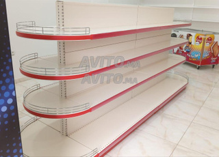 Rayonnage super marche importation de la Turquie 