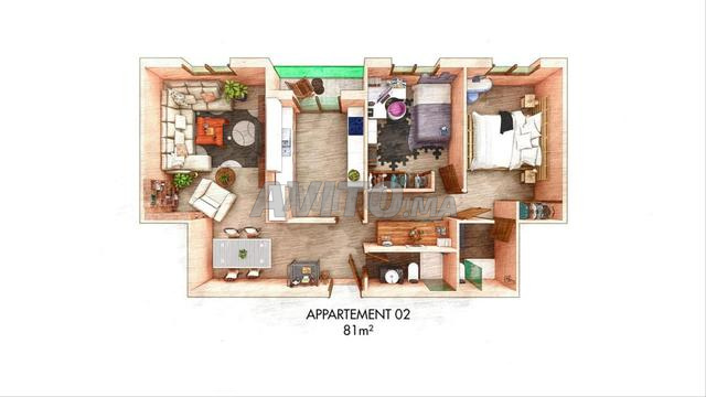 Appartement neuf 90 m² à Marrakech Résidence Lina