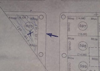 Terrain à vendre hay zitoune