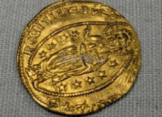 عملة ذهب نادرة