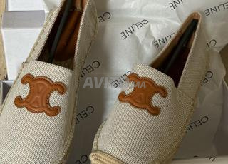 Mocassin Cèline a semelle Raphia CL9845