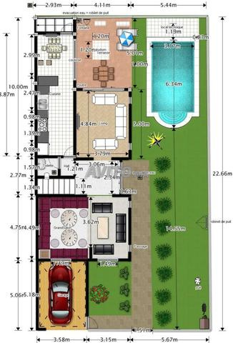 Villa avec piscine à vendre
