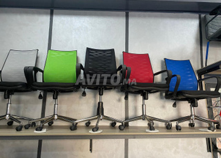 كرسي مكتب بعجلات/chaise opérateur ergonomique