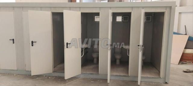 Toilettes modulaires