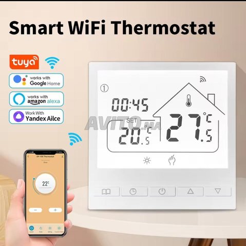 Thermostat wifi smart حمام بلدي /شوديارى...