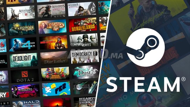 COMPTES STEAM AVEC N'IMPORTE QUEL JEU 