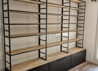 📢 🔧 Rayonnage fonctionnel et design