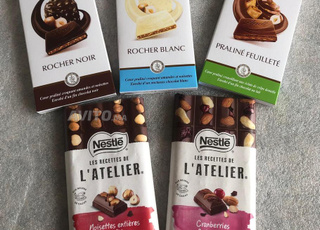 Tablette de Chocolat Ferrero Rocher & Lindt