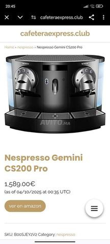 nesprisso makina de bara jdiida 