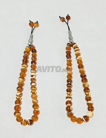 سبحتان من اللبان الحر 33 حبة في السبحة 