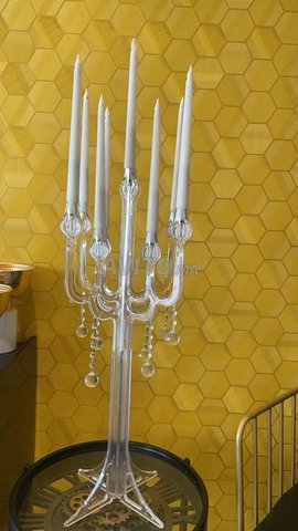 Chandelier avec bougie 