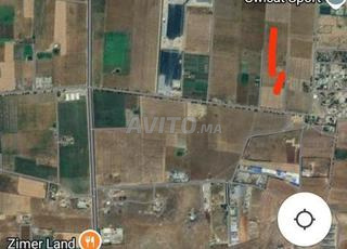 Vendre terrain sidi hajjaj tri9 gara 3la chanti